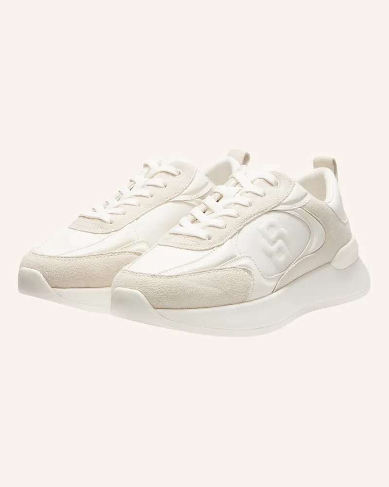 HUGO BOSS Turnschuh B Icon_Runn_Sdny1 beige Weiss