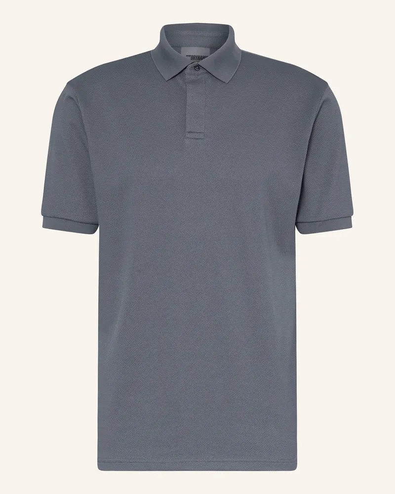 Drykorn Piqué-Poloshirt SANTOS Dunkelblau