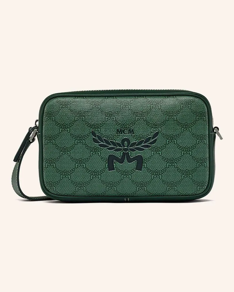 MCM Umhängetasche Himmel Lauretos Small gruen Grün