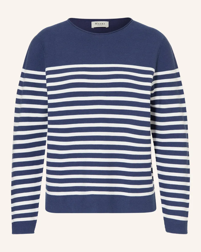 Maerz Pullover blau Blau