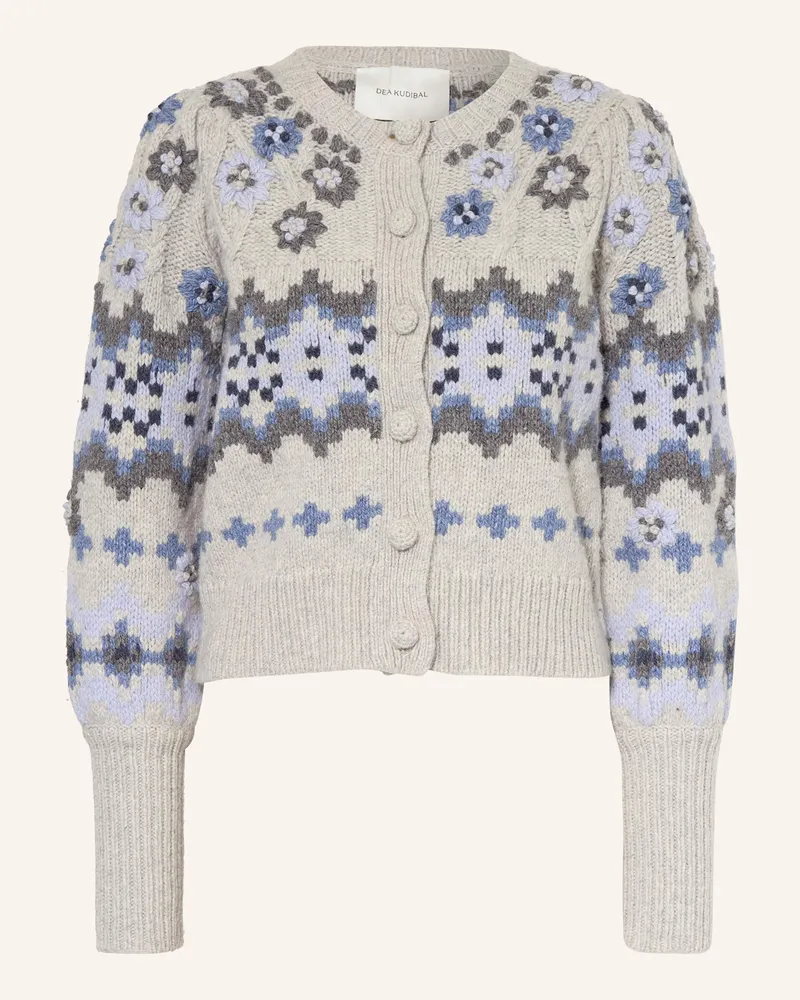 Kudibal Strickjacke LIVADEA Hellgrau