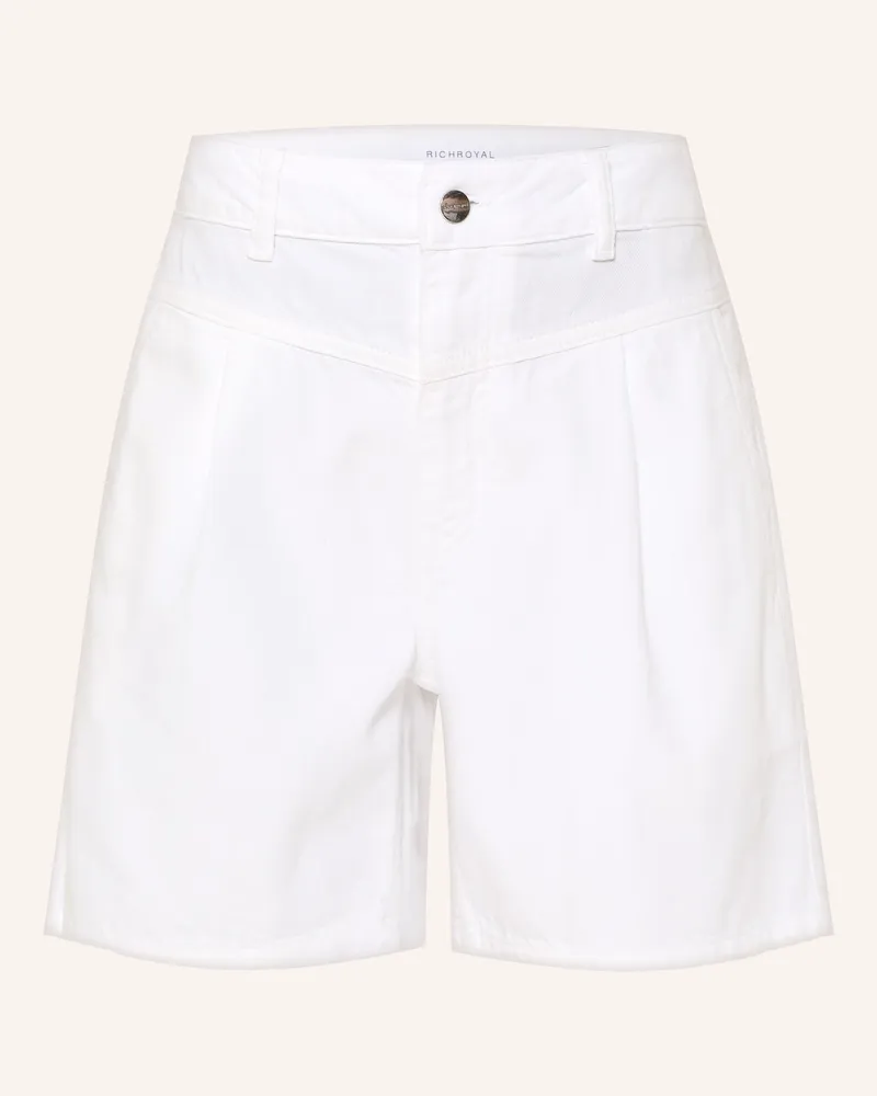 Rich&Royal Jeansshorts weiss Weiss