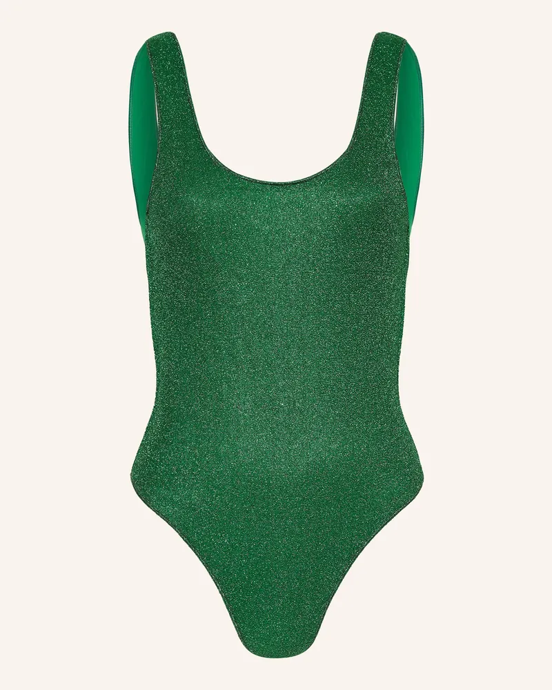 Oséree Badeanzug LUMIÈRE SPORTY Grün