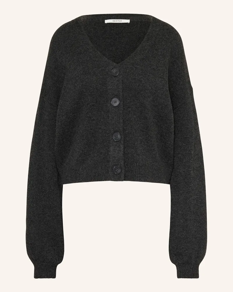 Gestuz Strickjacke MANIGZ Dunkelgrau