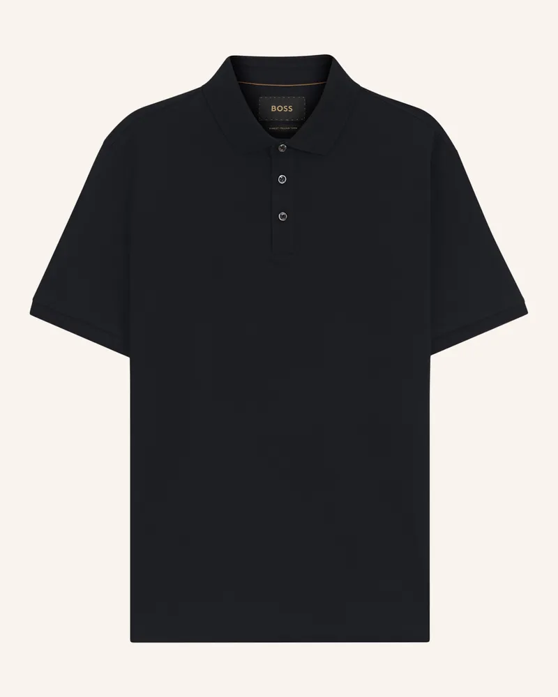 HUGO BOSS Polo Perry 14 Regular Fit blau Dunkelblau