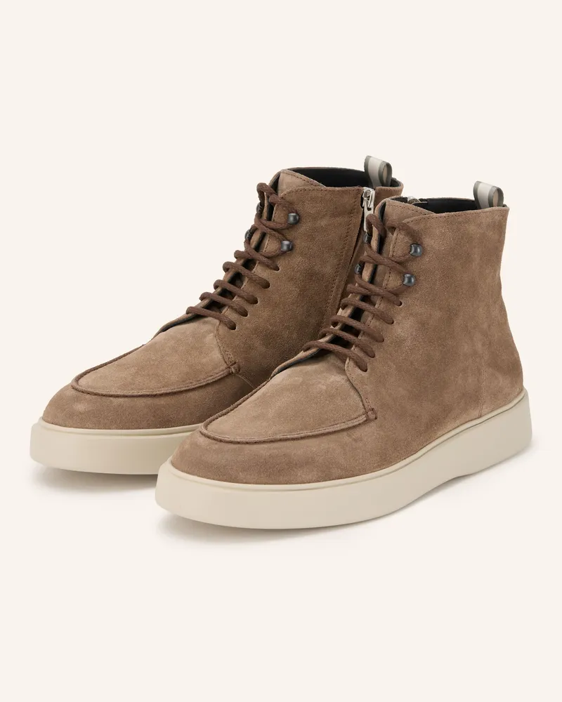Officine Creative Italia Schnürboots Frame 004 beige Hellbraun