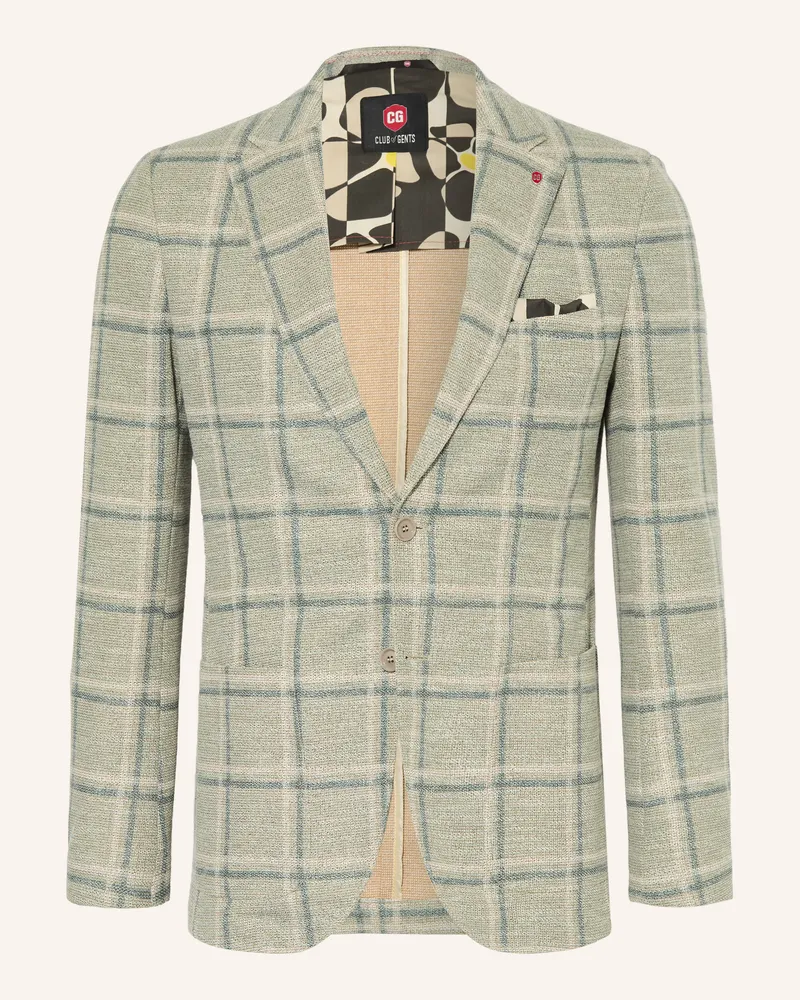 CG Stricksakko CG CARTER Slim Fit Hellgrün