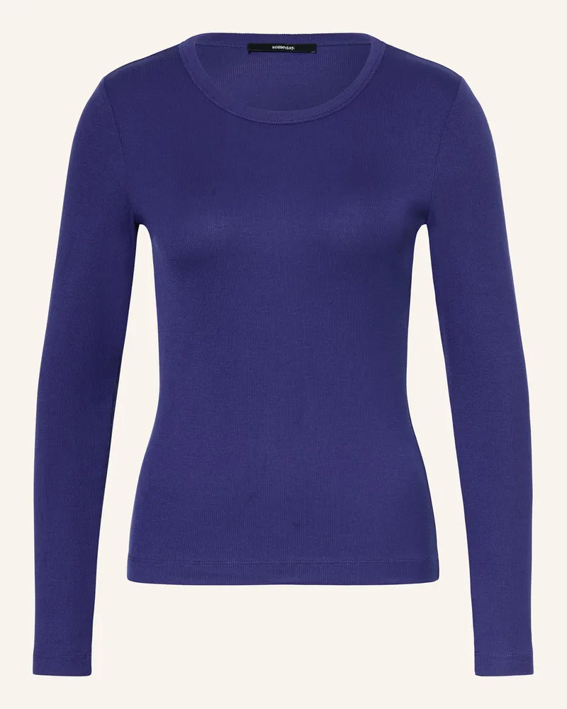 someday. Longsleeve Korell blau Dunkellila