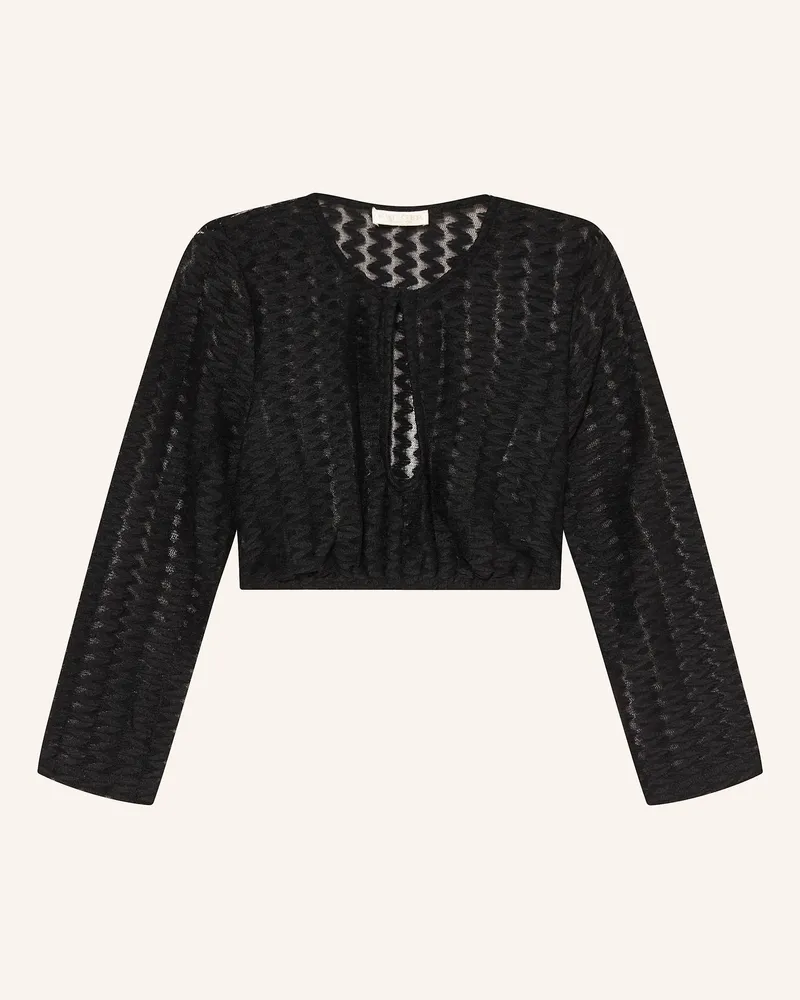 Krüger Dirndlbluse Erija Mit 3/4-Arm schwarz Schwarz