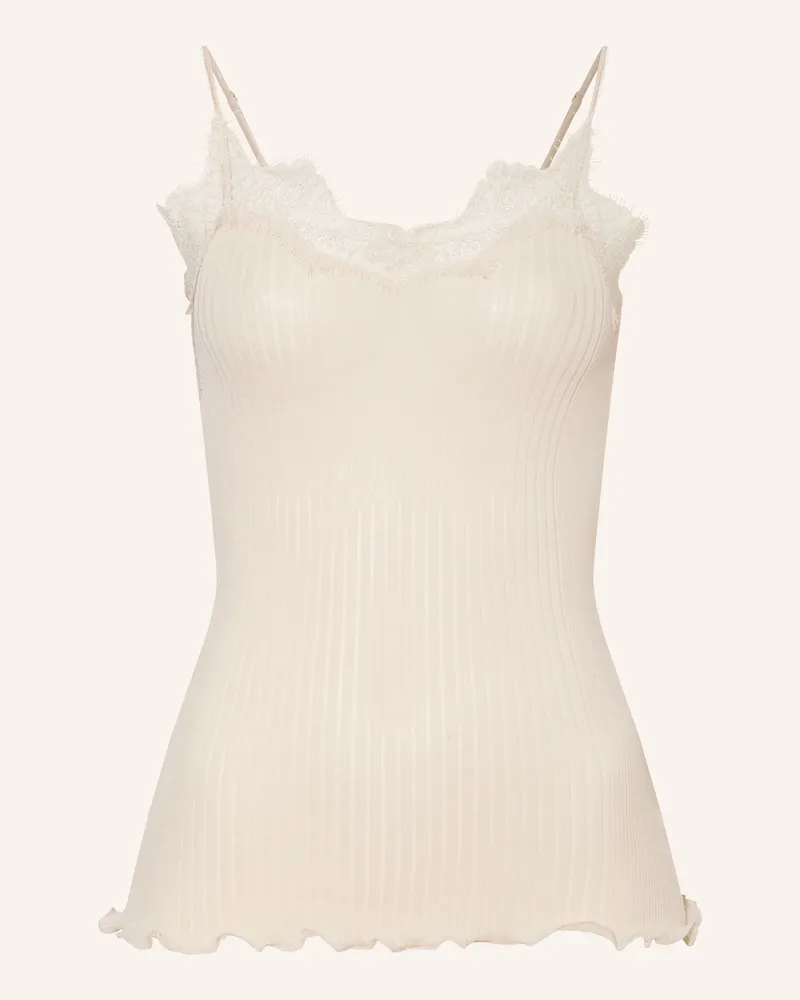 Zimmerli Top Richelieu beige Ecru