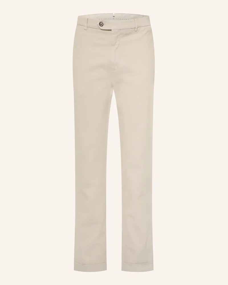 Berwich Chino Yretrolong Slim Fit beige Beige