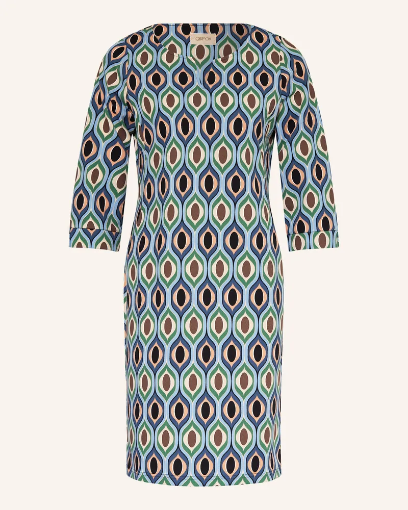 Cartoon Jerseykleid Grün