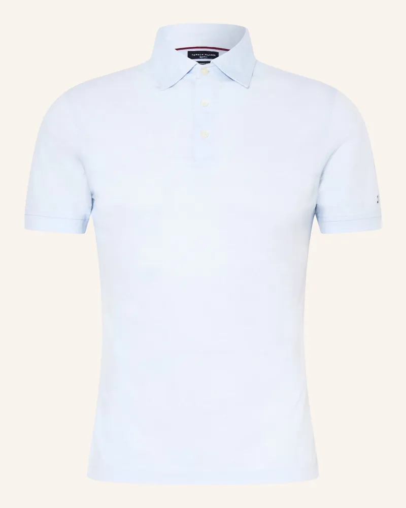 Tommy Hilfiger Piqué-Poloshirt Hellblau