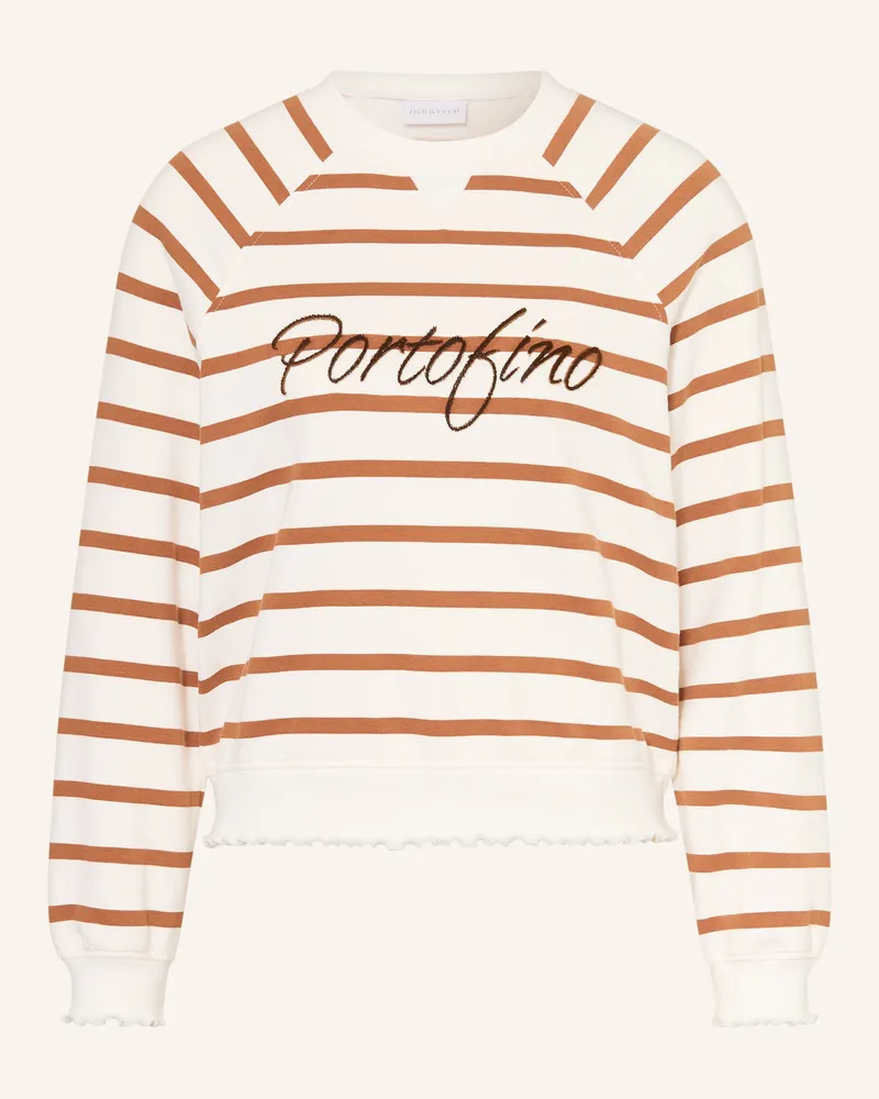 Rich&Royal Sweatshirt Weiss