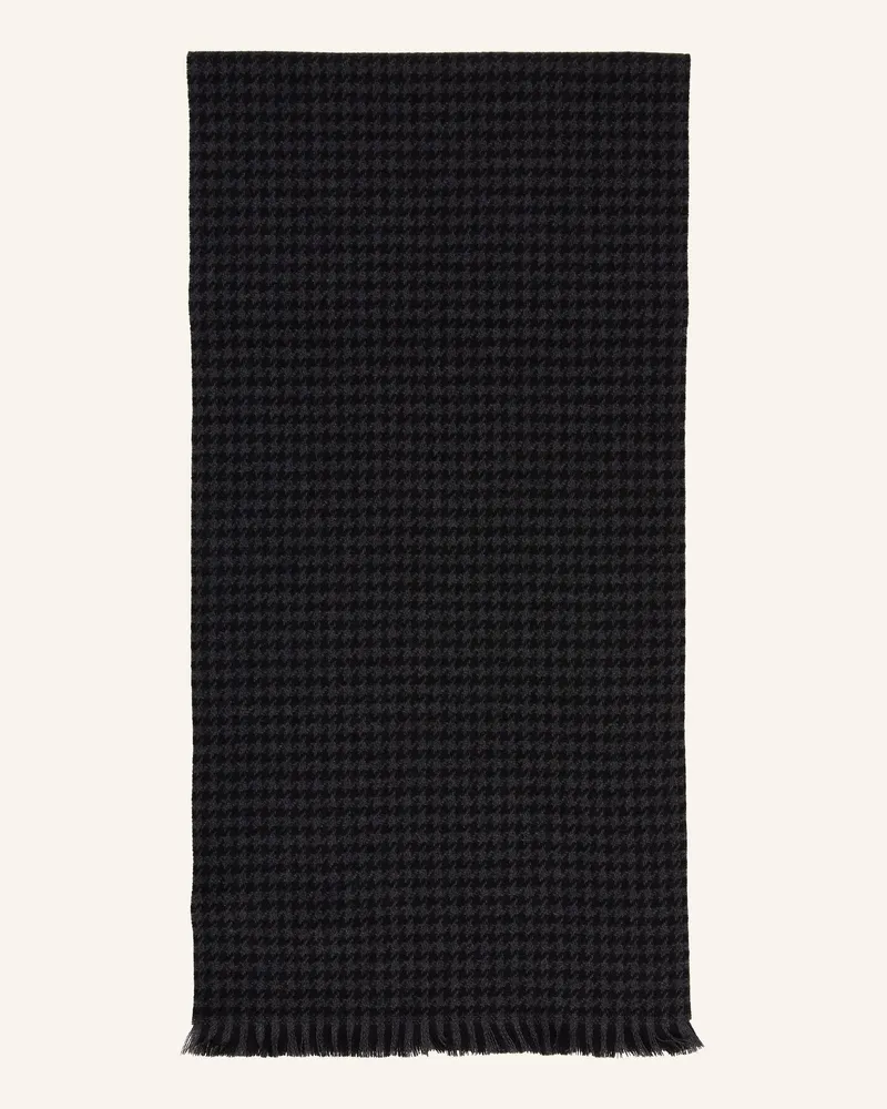 Tom Ford Schal Mit Cashmere blau Schwarz