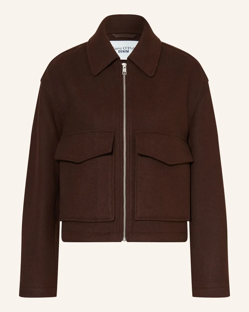 Marc O'Polo Jacke braun Dunkelbraun