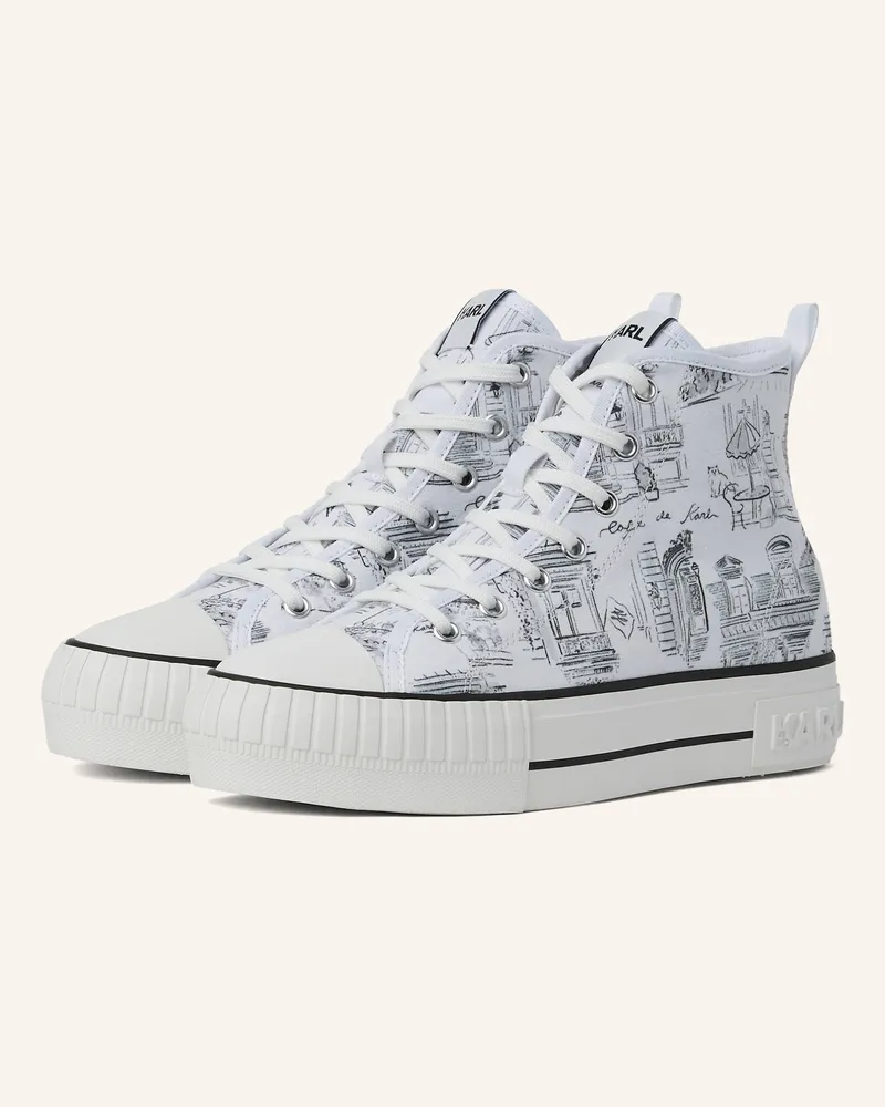 Karl Lagerfeld Sneaker Weiss