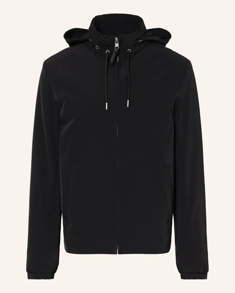 Sandro Jacke schwarz Schwarz