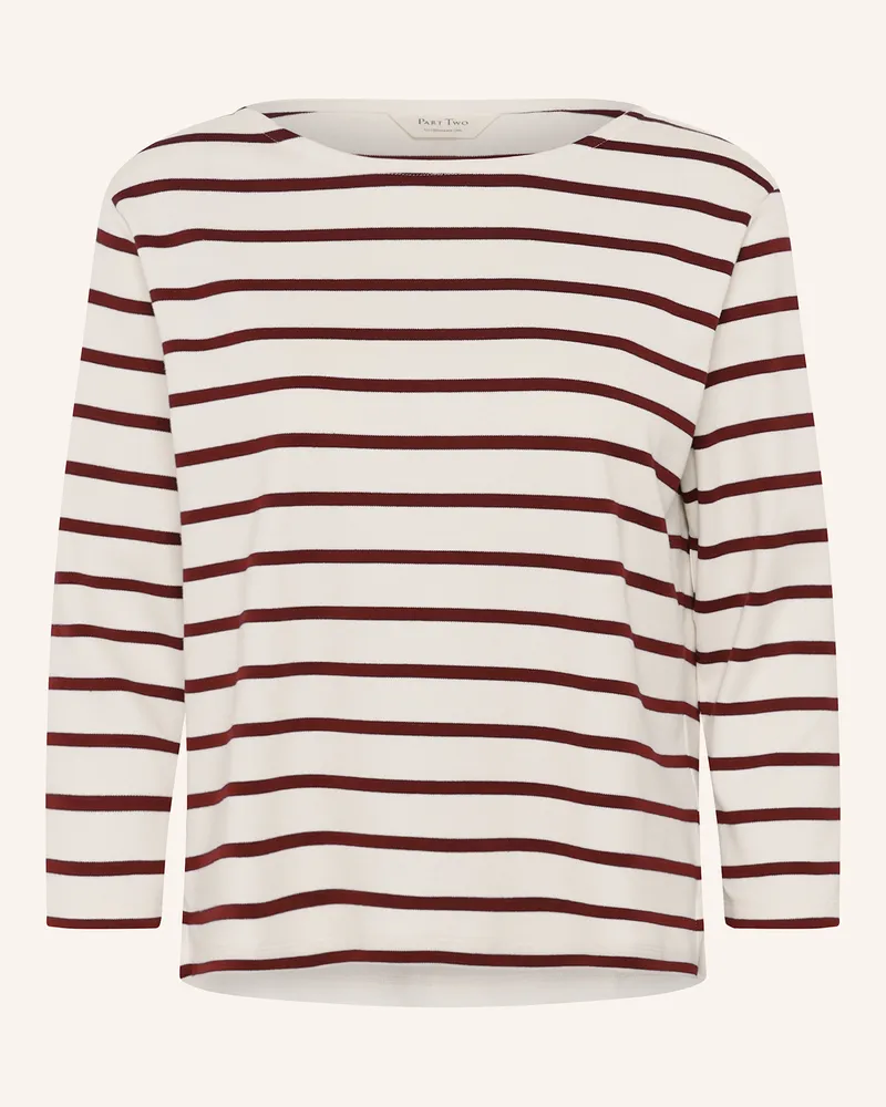 Part Two T-Shirt NELAPW mit 3/4-Arm aus Jersey Ecru