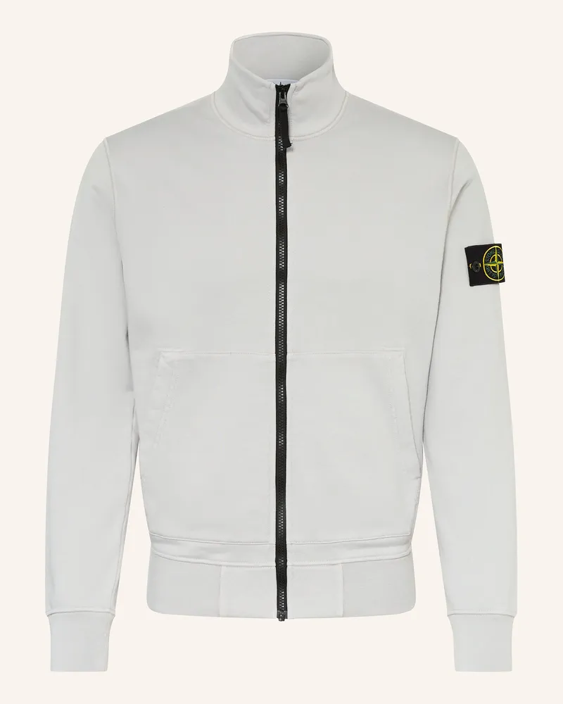 Stone Island Sweatjacke Hellgrau