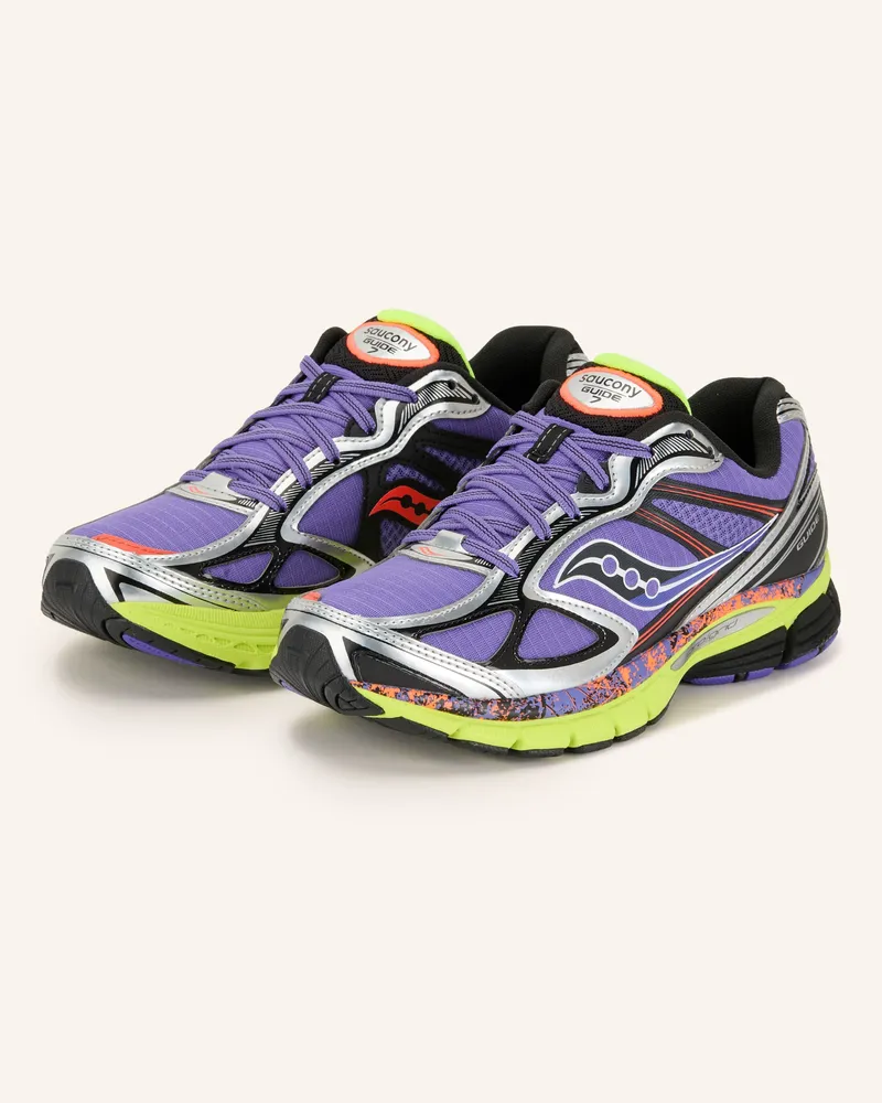 Saucony Sneaker Progrid Guide 7 lila Lila