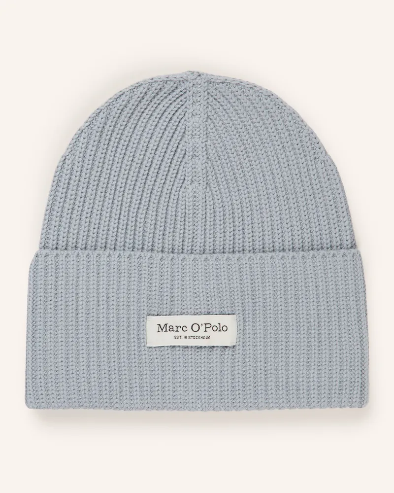 Marc O'Polo Mütze blau Hellblau