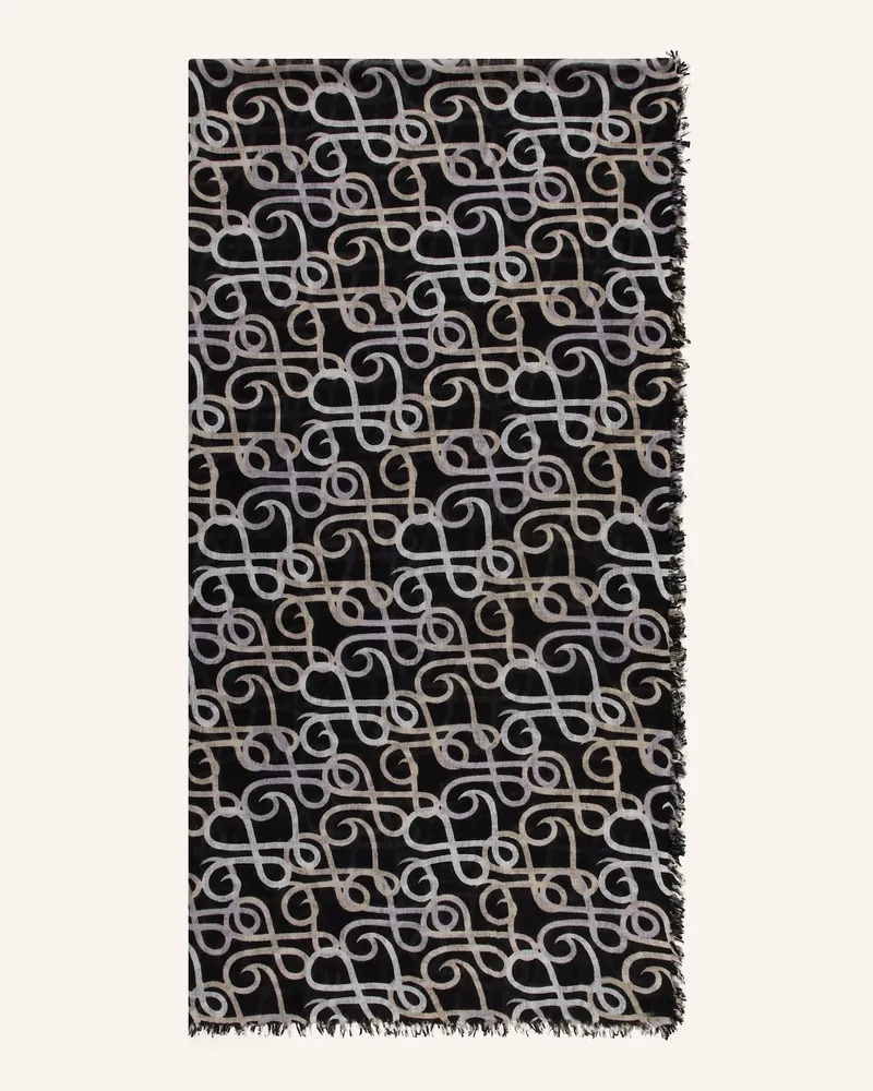 hemisphere Tuch Schwarz