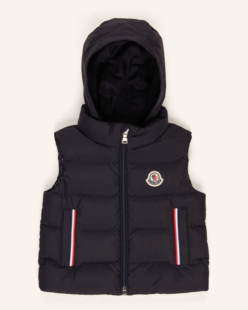 Moncler Daunenweste Buang blau Dunkelblau