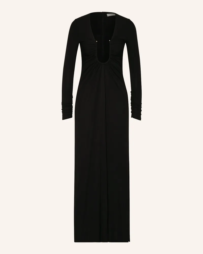 Christopher Esber Kleid Arced Palm schwarz Schwarz