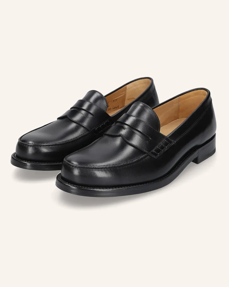 Heinrich Dinkelacker Slipper Janosh K Plain Ac schwarz Schwarz