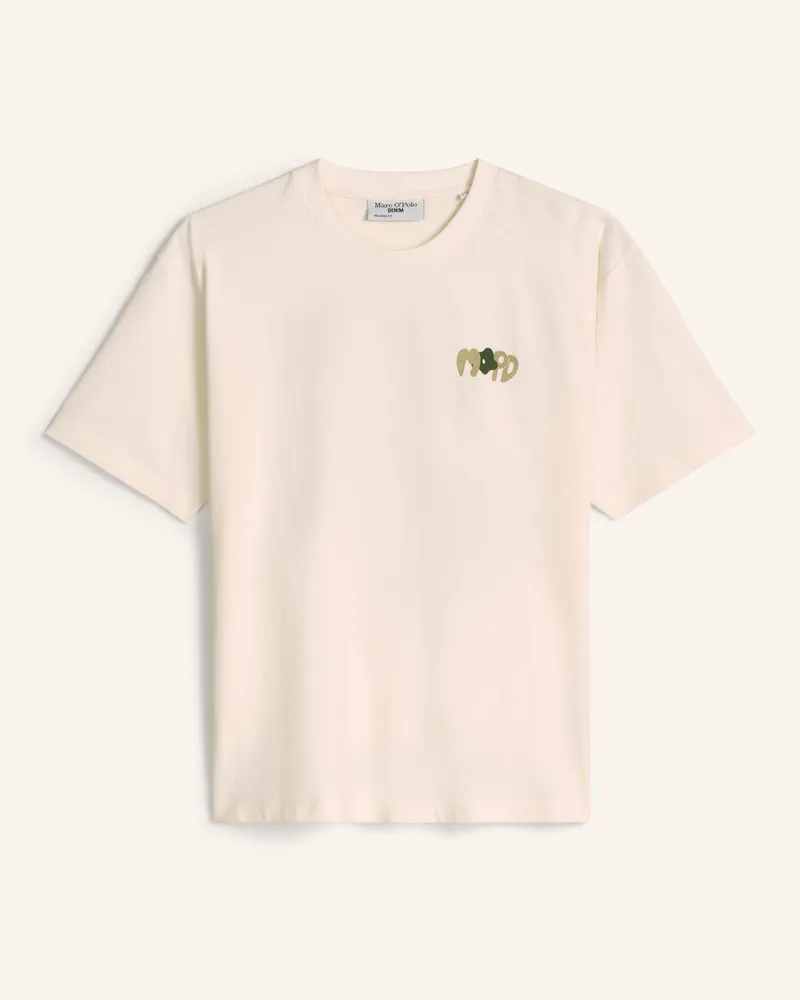 Marc O'Polo T-Shirt weiss Ecru