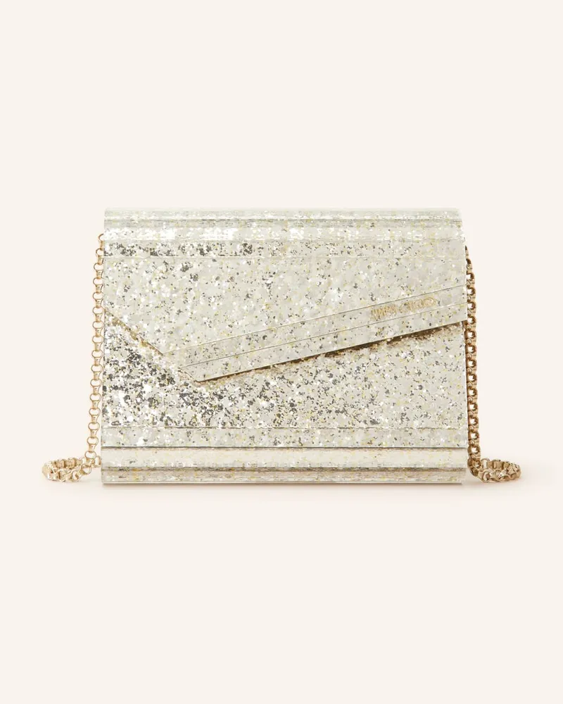 Jimmy Choo Clutch CANDY Silber