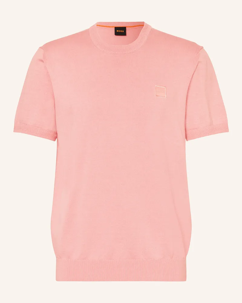HUGO BOSS Strickshirt KANACHE Hellrot