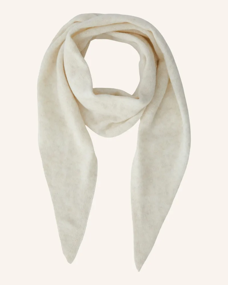 Oui  Oui Dreieckstuch weiss Beige