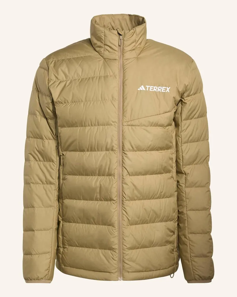 adidas Terrex Multi Light Down Climawarm Jacke braun Braun