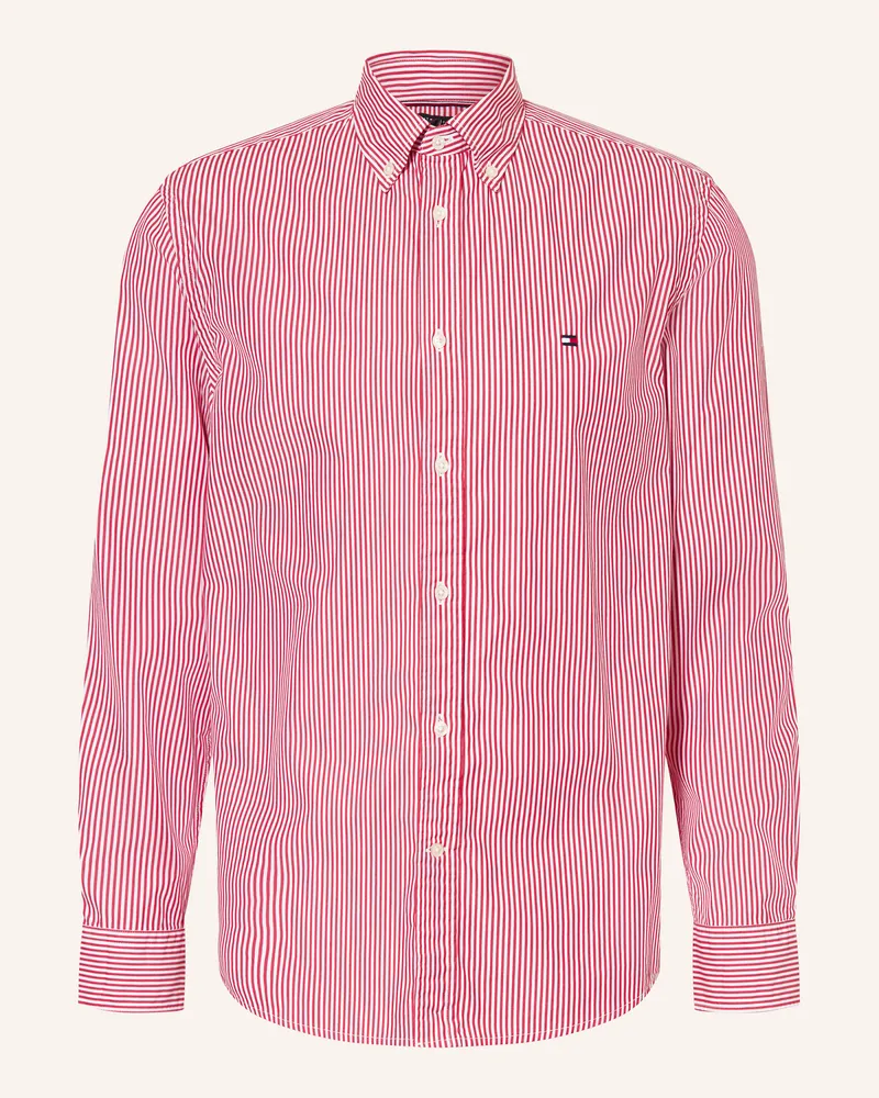 Tommy Hilfiger Hemd Regular Fit rot Rot