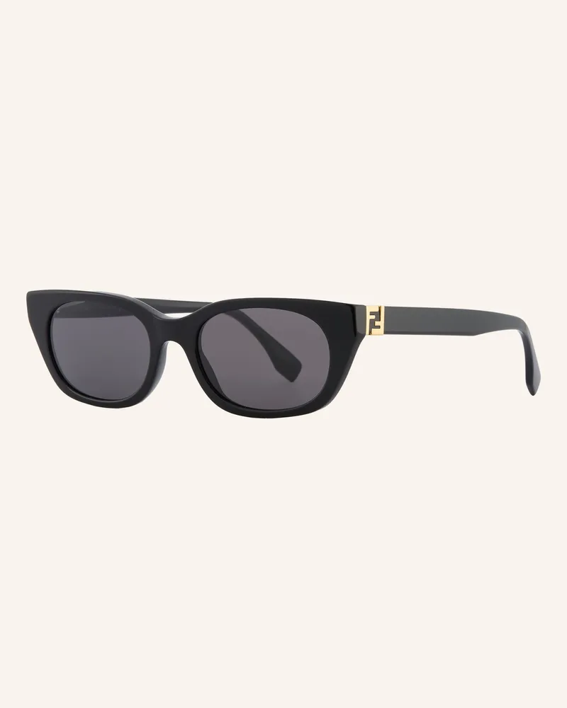 Fendi Sonnenbrille fn001006 schwarz Schwarz