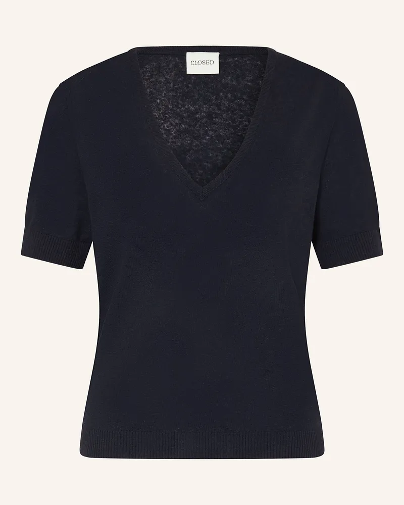 Closed Strickshirt Dunkelblau
