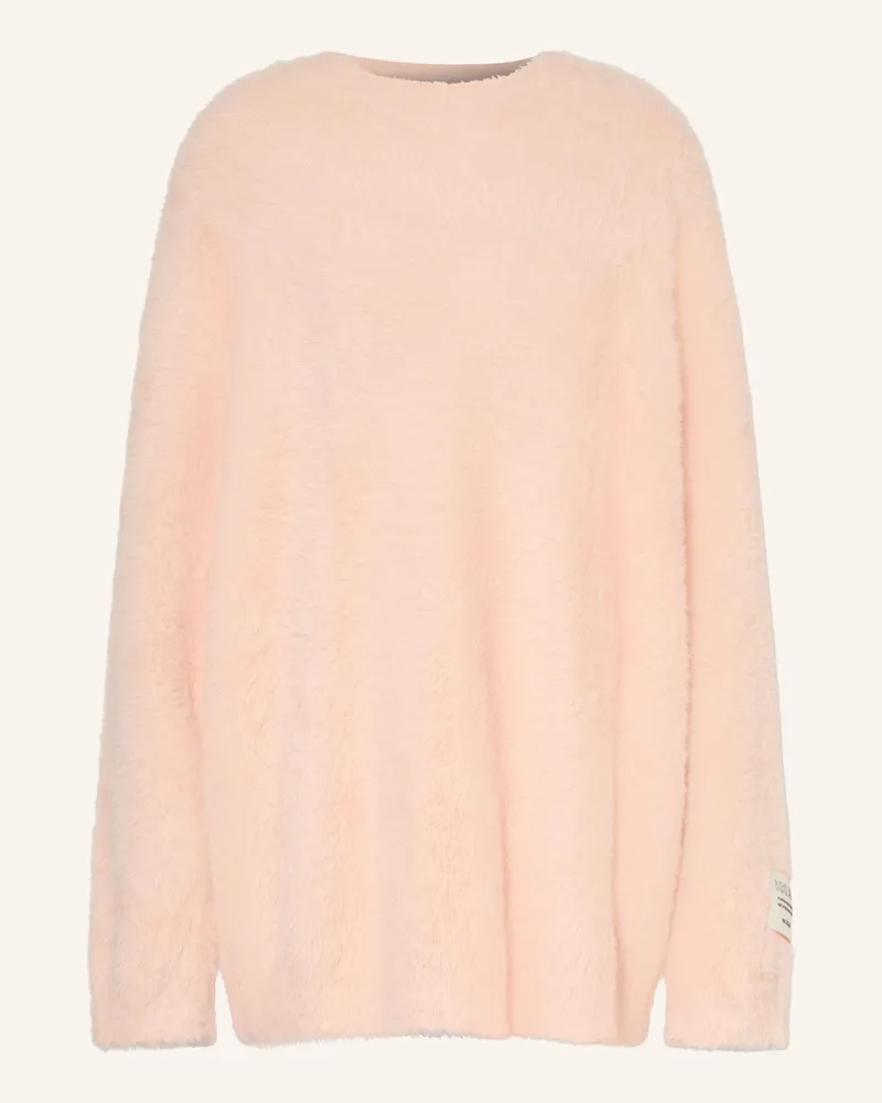 Karo Kauer Oversized-Pullover rosa Rosa