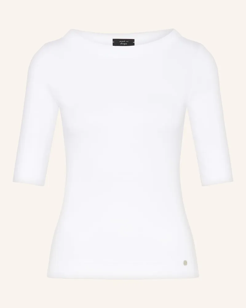 Marc Cain Shirt mit 3/4-Arm Weiss