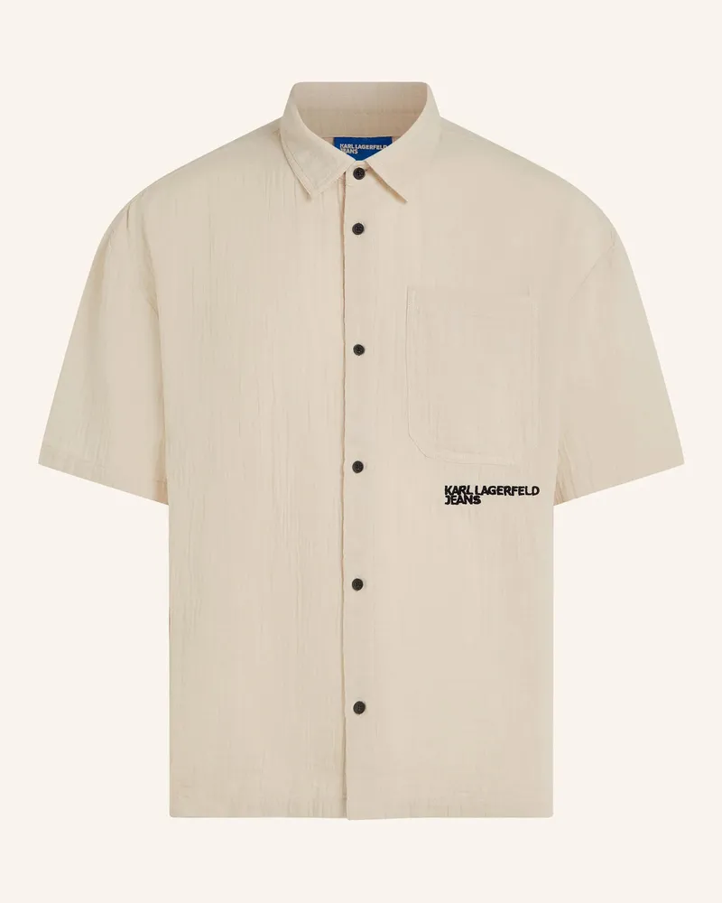 Karl Lagerfeld Hemd beige Beige
