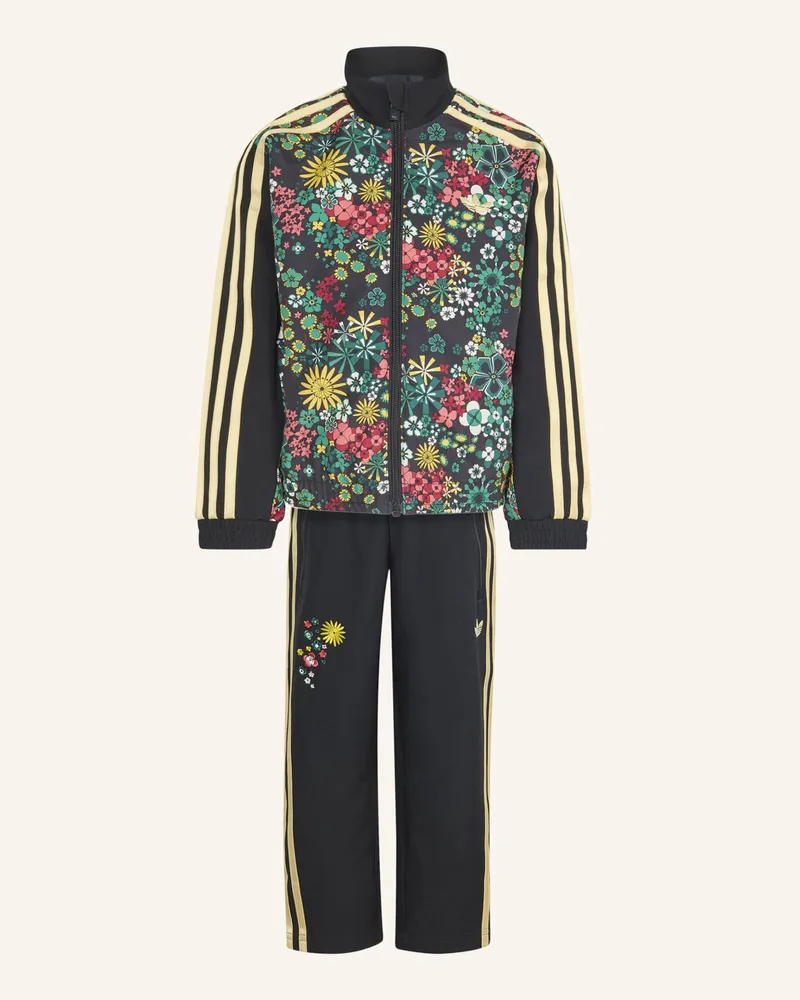 adidas Adidas Originals X Liberty London Gewebter Trainingsanzug schwarz Schwarz