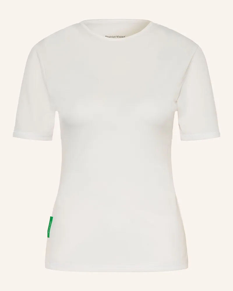 District Vision Funktionsshirt weiss Weiss