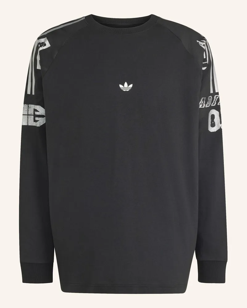 adidas Adilenium 6 Shirt, Langärmelig schwarz Schwarz