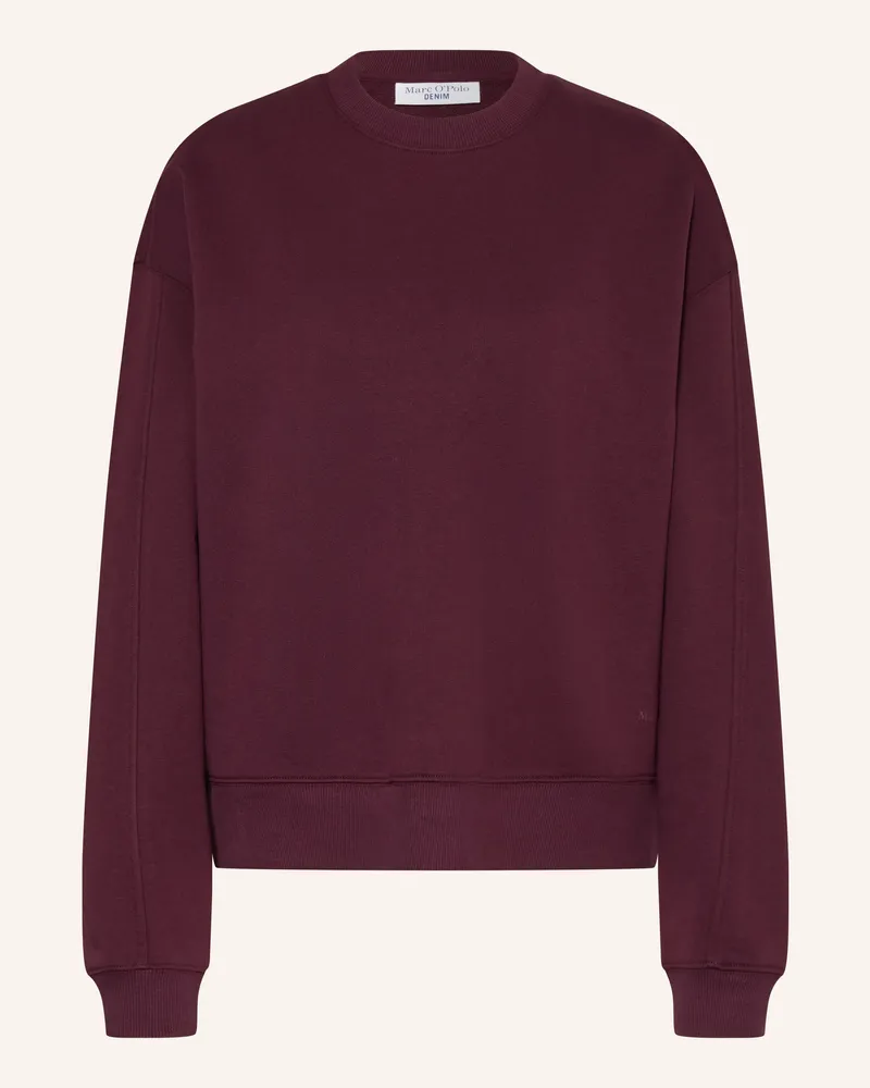 Marc O'Polo Sweatshirt rot Dunkelrot