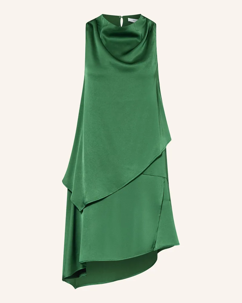 Reiss Satinkleid Eloise gruen Dunkelgrün