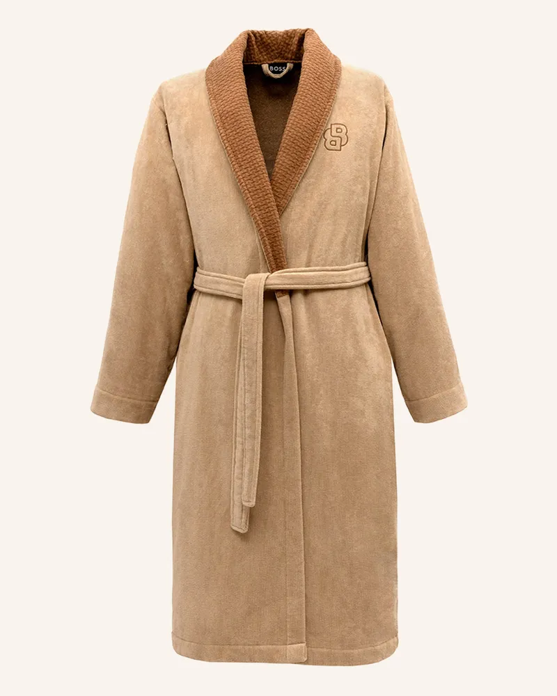 HUGO BOSS Bademantel Doubleb beige Beige