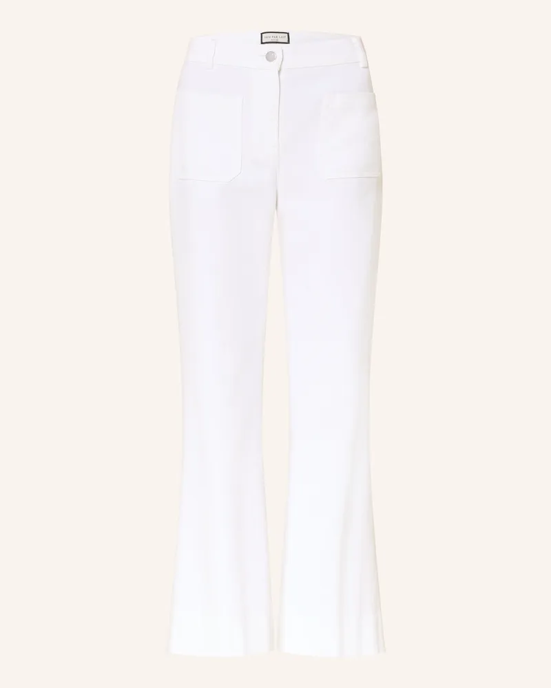SEM PER LEI Wide Leg Jeans weiss Weiss