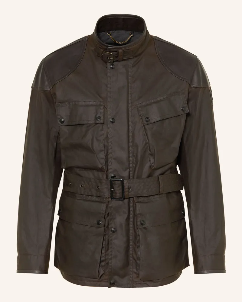Belstaff Fieldjacket Trialmaster Phoenix braun Dunkelbraun