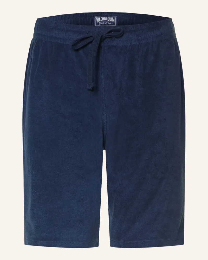 Vilebrequin Frotteeshorts Bolide Regular Fit blau Dunkelblau